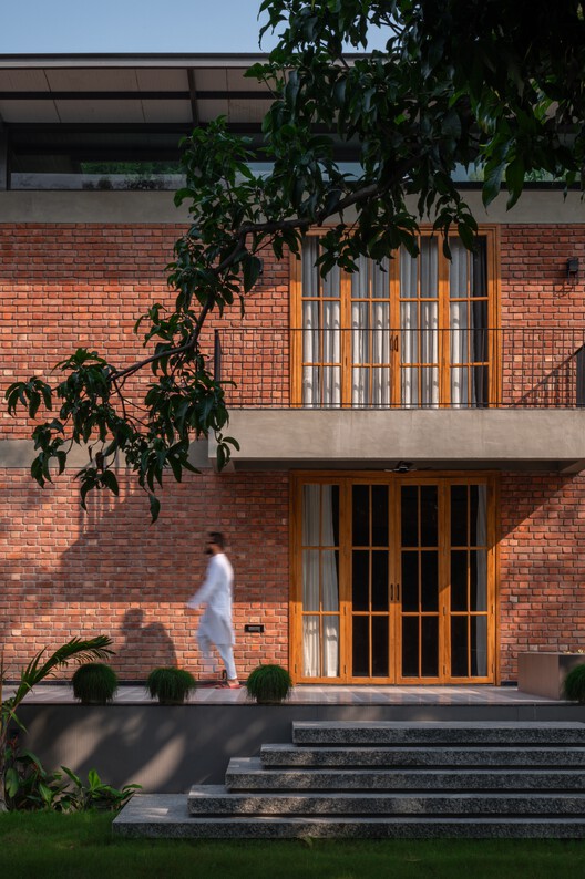 The Gorakhpur Farmhouse / W5 Architects - Exterior Photography, Brick