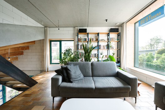Soberrijk House / Marge architecten - Interior Photography, Living Room, Wood, Lighting, Chair