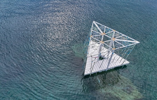 Plivatri Pavilion / MEDS (Meetings of Design Students) + Ahmad El Zu'bi + Leda Demetriadou + Stefanie Zins - Exterior Photography