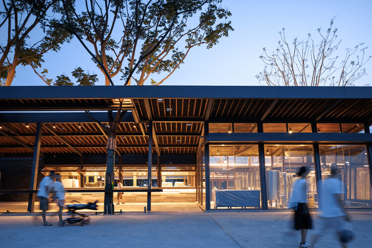 棚朋儿餐厅 / UN-GROUP 未集建筑 - 建筑图