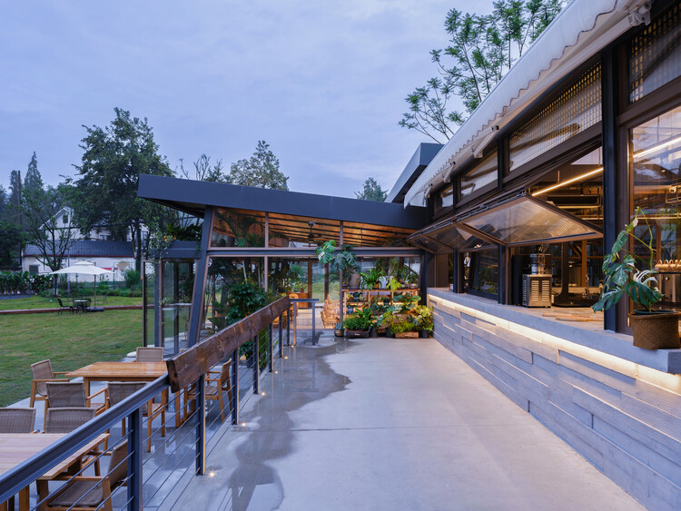 棚朋儿餐厅 / UN-GROUP 未集建筑 - 建筑图