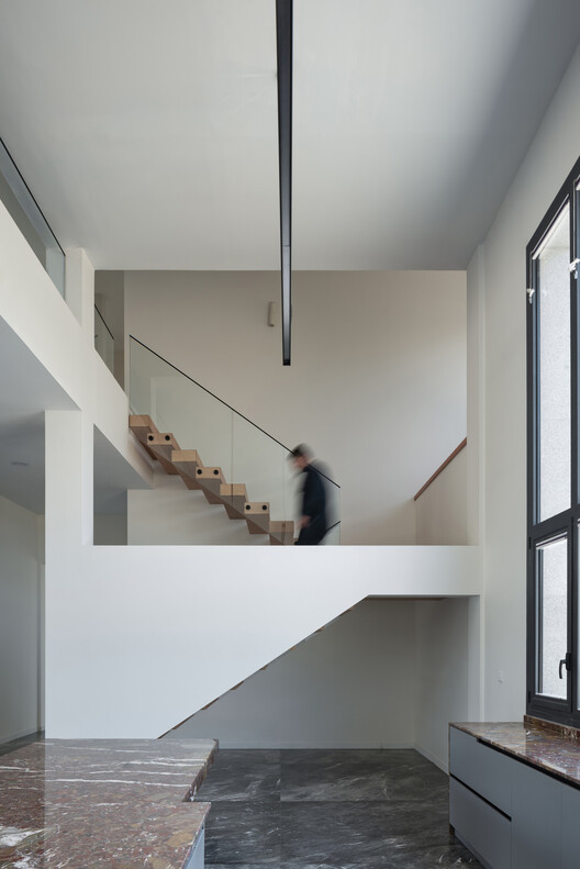 Villa 12-70 / STUDIO SAHEB - Interior Photography, Stairs, Wood, Handrail