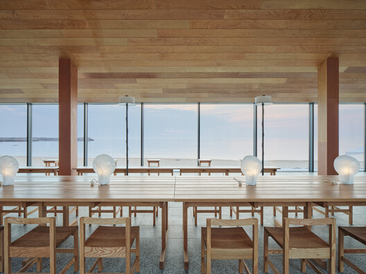Waveworks Yangyang Workation Center / Chakchak Studio - Interior Photography, Wood, Deck
