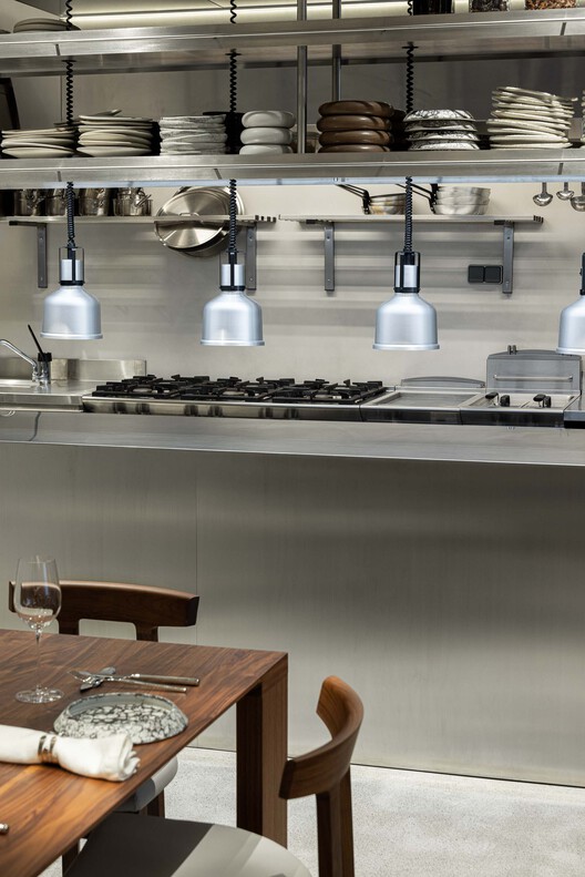 The Capsule Neo-Bistro / Atelier Réalité - Fotografia de Interiores, Cozinha, Bancada