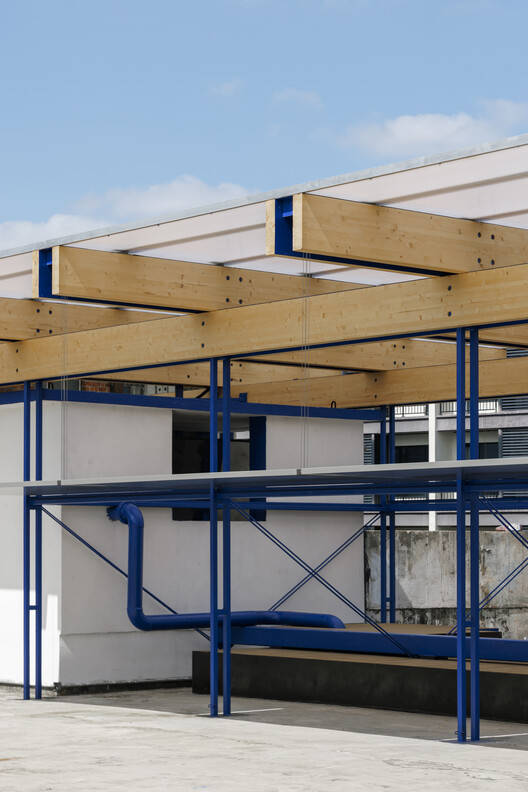 Floating Cabin / Atelier Wen'Arch - Exterior Photography, Beam