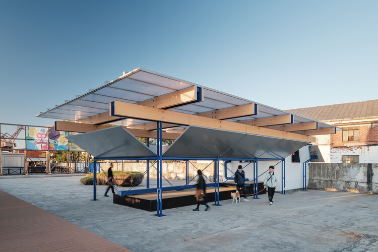 浮舱 / 紋建筑 - 建筑图, 展馆