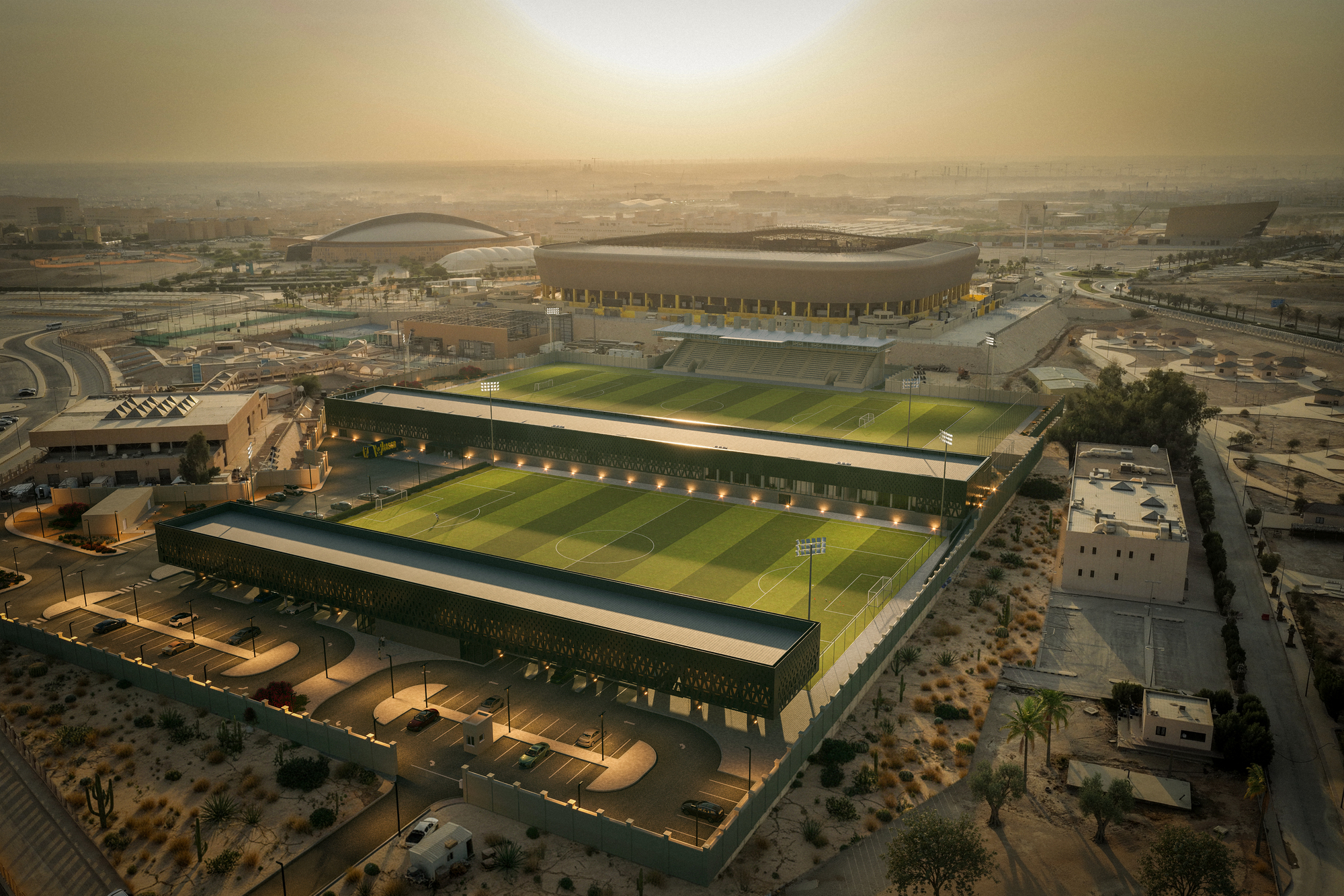 OODA Unveils House of Nassr Sports Complex, Its First Realized Project in Saudi Arabia