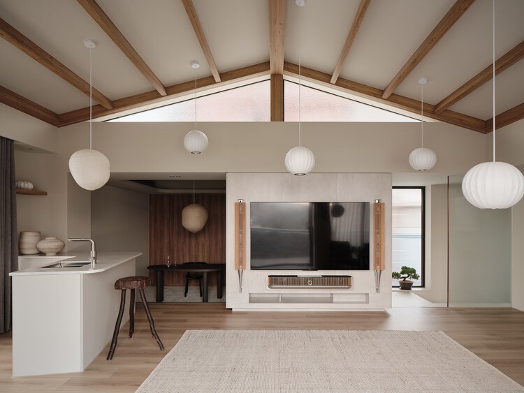 CSC Residence / Shishi Interior Design Co., Ltd. - fotografía de interiores, cocina, madera, iluminación, mesa