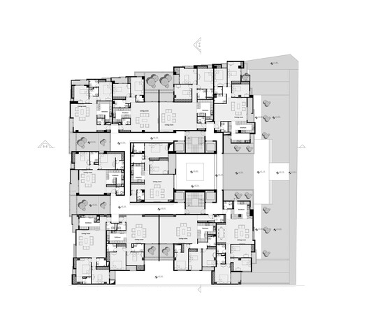 Vala Apartment / Dasein Office - Image 14 of 14