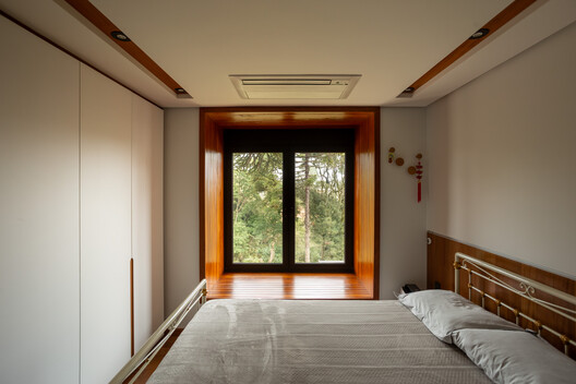 Casa LG / Oficina Conceito Arquitetura - Fotografía interior, Dormitorio, Madera, Camas, Vidrio