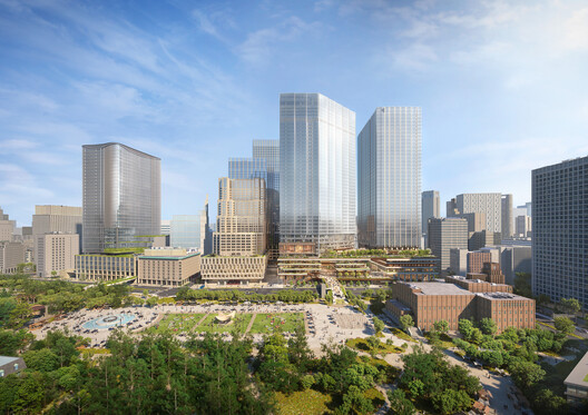 A Smart City Prototype in Japan: PLP Architecture Breaks Ground on the First Tower of Tokyo Cross Park - Image 2 of 15