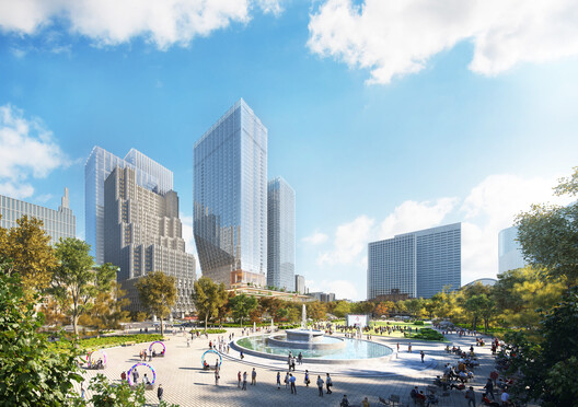 A Smart City Prototype in Japan: PLP Architecture Breaks Ground on the First Tower of Tokyo Cross Park - Image 9 of 15