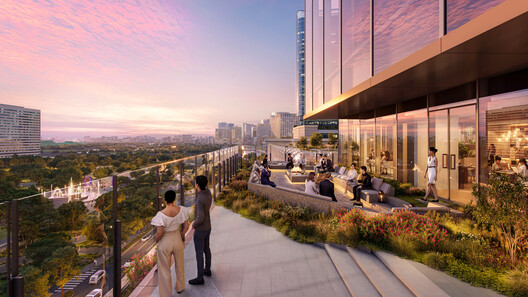 A Smart City Prototype in Japan: PLP Architecture Breaks Ground on the First Tower of Tokyo Cross Park - Image 13 of 15