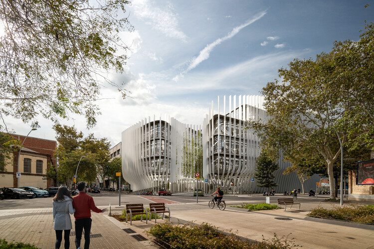 SNOB Architects Designs Contemporary Office Building in Barcelona’s El Raval District - Featured Image