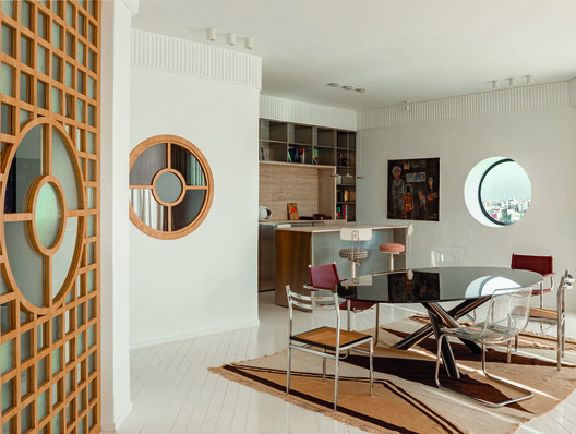 Penthouse Lyautey / Studio BO - Interior Photography, Wood, Lighting, Table, Chair