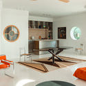 Penthouse Lyautey / Studio BO - Interior Photography, Apartment Interiors, Table, Chair, Lighting