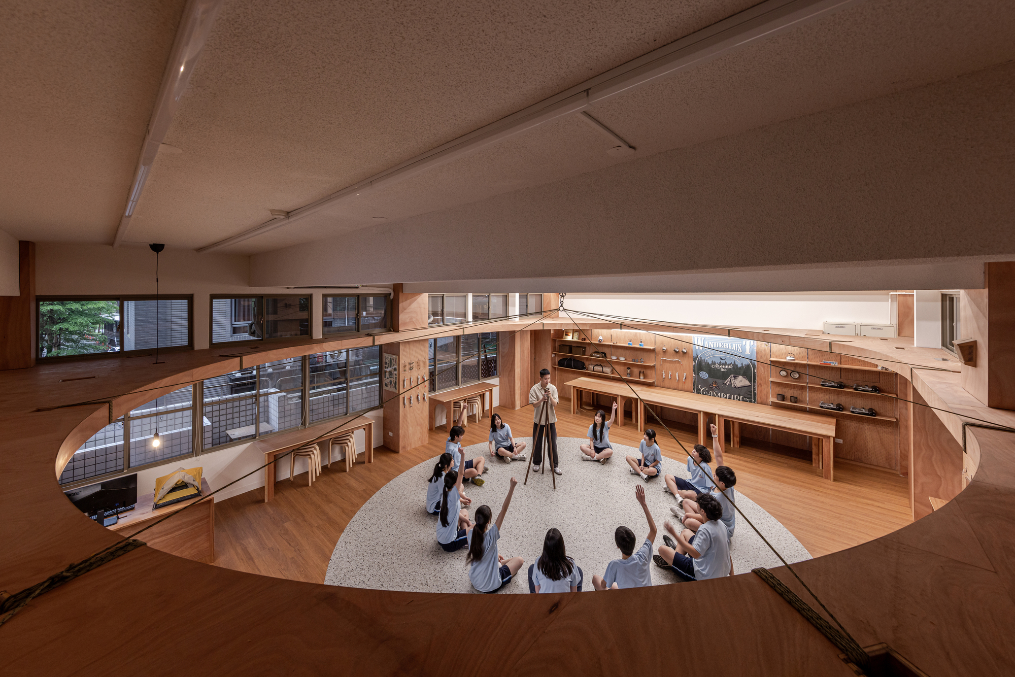 Qingshan Forest Junior High School Classroom / 317designstudio