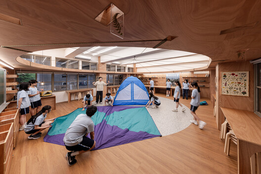 Qingshan Forest Junior High School Classroom / 317designstudio - Interior Photography, Bedroom