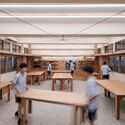 Aula de la Escuela Secundaria de Qingshan Forest / 317designstudio - Fotografía interior, Interiores Educativos