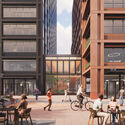 Allies and Morrison’s Plot C at Manchester’s Sister District Receives Planning Approval - Image 2 of 4