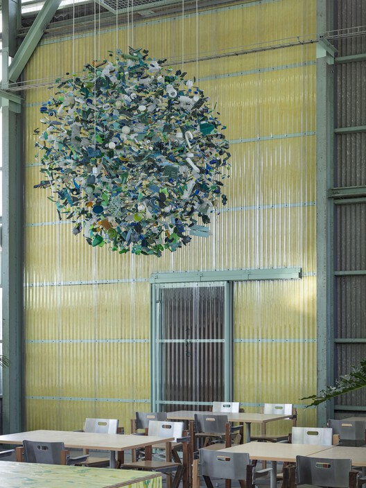 Teshima Factory / Schemata Architects + Jo Nagasaka - Interior Photography, Glass