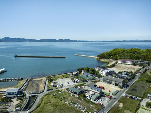 Teshima Factory / Schemata Architects + Jo Nagasaka - Exterior Photography, Coast, Aerial View Photography