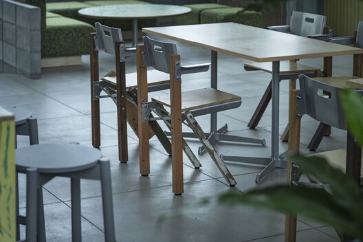 Teshima Factory / Schemata Architects + Jo Nagasaka - Interior Photography, Wood, Table, Chair