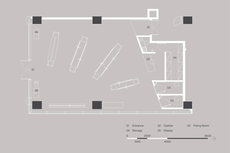 Loja sage MixC Shenzhen / say architects - Imagem 21 de 21