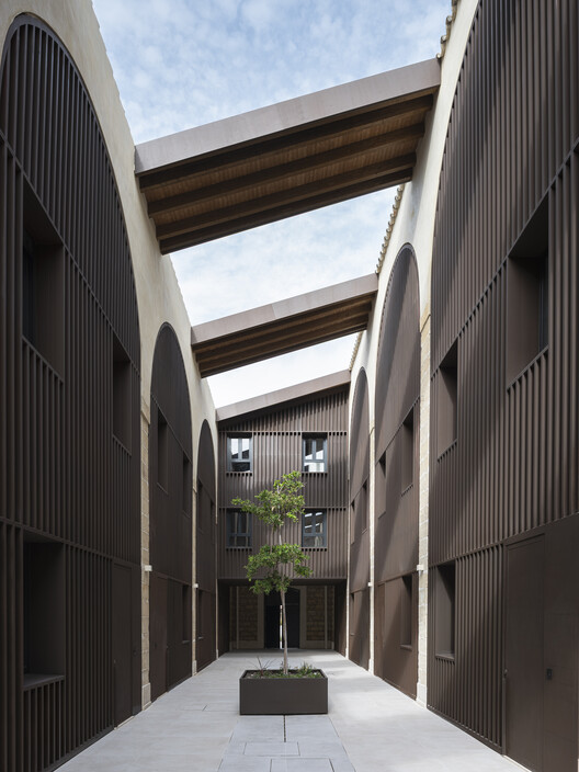 De la Riva Sherry Homes / Juan Vega Arquitectos - fotografía exterior, patio interior