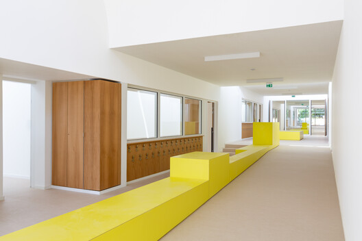 Paul Doumer School Complex / AT architectes Paul Doumer School Complex / AT architectes - Interior Photography, Wood