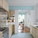 Meandering Furniture Villa Renovation / Atelier Tom Vanhee - Interior Photography, Renovation, Kitchen, Countertop, Lighting