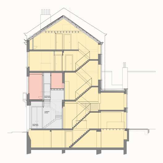 Brussels Dual Residence / Atelier Tom Vanhee - Image 13 of 14