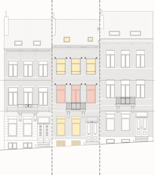 Brussels Dual Residence / Atelier Tom Vanhee - Image 14 of 14