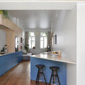 Butterfly Townhouse / Atelier Tom Vanhee - Interior Photography, Refurbishment, Kitchen, Countertop, Lighting, Chair, Table