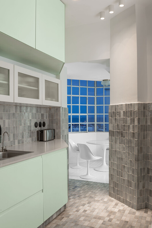 Penthouse Lyautey / Studio BO - Interior Photography, Bathroom, Kitchen, Countertop, Glass