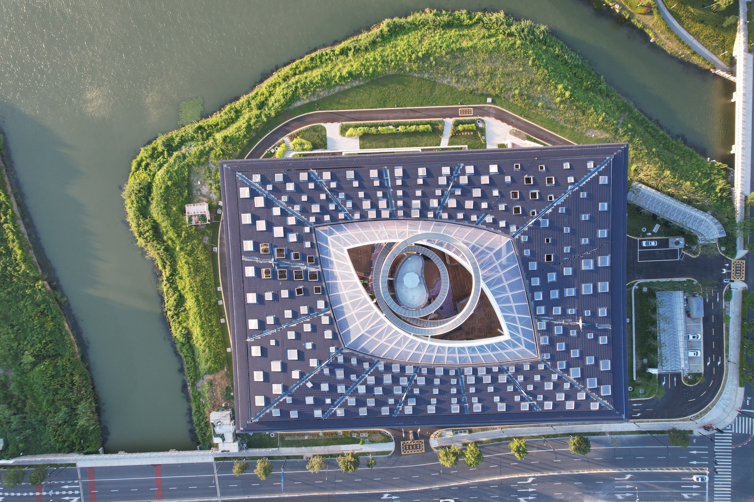 画廊 嘉兴高铁新城文化中心 / 清华大学建筑设计研究院-素朴工作室 - 6