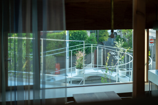 House in Nakano / HOAA / Hiroyuki Oinuma Architect & Associates - Interior Photography, Glass, Balcony