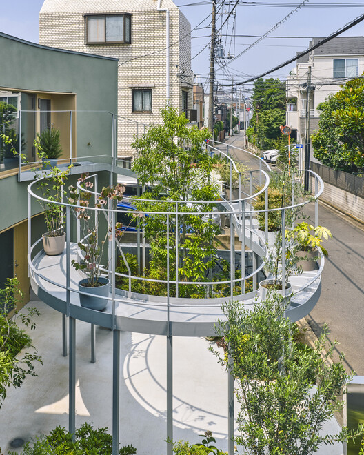 Casa Nakano / HOAA / Hiroyuki Oinuma Architect & Associates - fotografía exterior, balcón