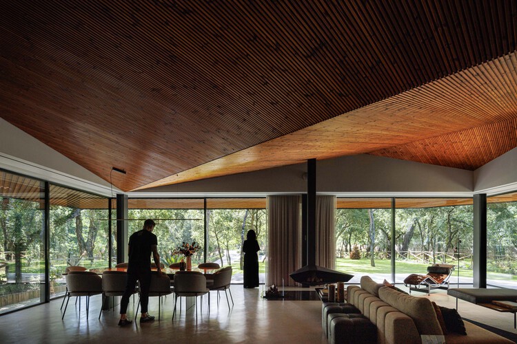 Casa CC – Quinta dos Carvalhos / Inception Architects Studio - Fotografía de interiores, comedor, madera, fijación de vigas