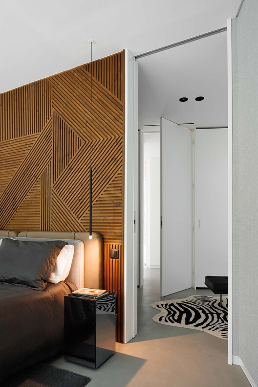 CC House – Quinta dos Carvalhos / Inception Architects Studio - Interior Photography, Wood, Bedroom, Bed, Lighting