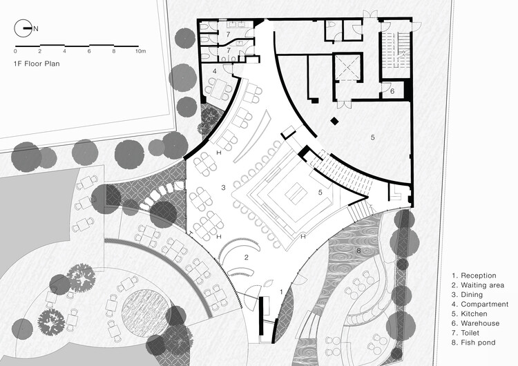 Urban Sparkle 餐厅改造 / Takashi Niwa Architects - 19 的图像 22