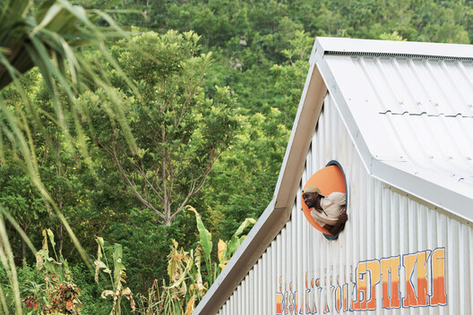 Community Center in Bercy-Cavaillon Haiti / Emergent Vernacular Architecture (EVA Studio) - Exterior Photography, Wood