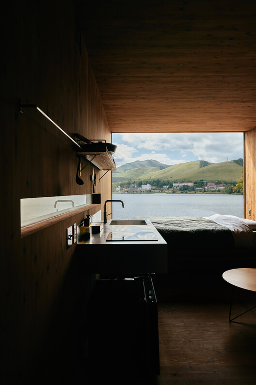 Earthboat Cave - Mobile Cabin / PAN- Projects - Interior Photography, Kitchen, Waterfront, Coast