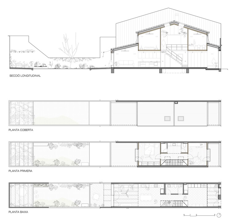 130AUS Vivienda de obra nueva entre medianeras en Sabadell / Vallribera Noray Arquitectes - Imagen 20 de 20
