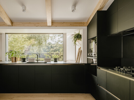 The Float House / Tigg + Coll Architects - Interior Photography, Kitchen, Countertop, Sink