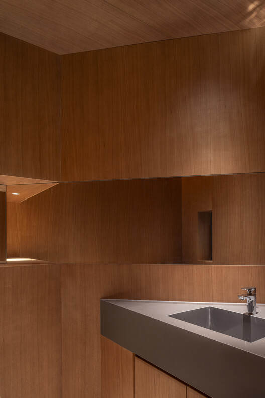 Beijing Art Villa / TEMP - Interior Photography, Kitchen, Wood