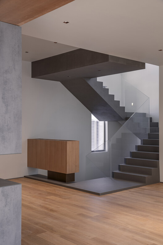Beijing Art Villa / TEMP - Interior Photography, Stairs, Wood, Handrail