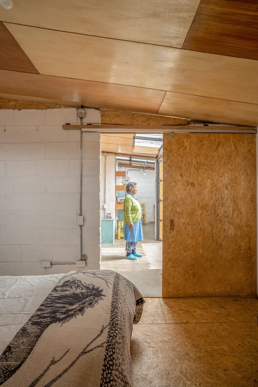 Casa para María / Metriq Estudio - Fotografía de interiores, dormitorio, madera, vigas fijas