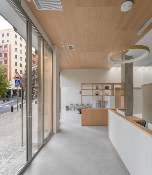 Clínica Dental MD / Murillo Arquitectos - Fotografía de Interiores, Cocina, Madera, Iluminación, Vidrio
