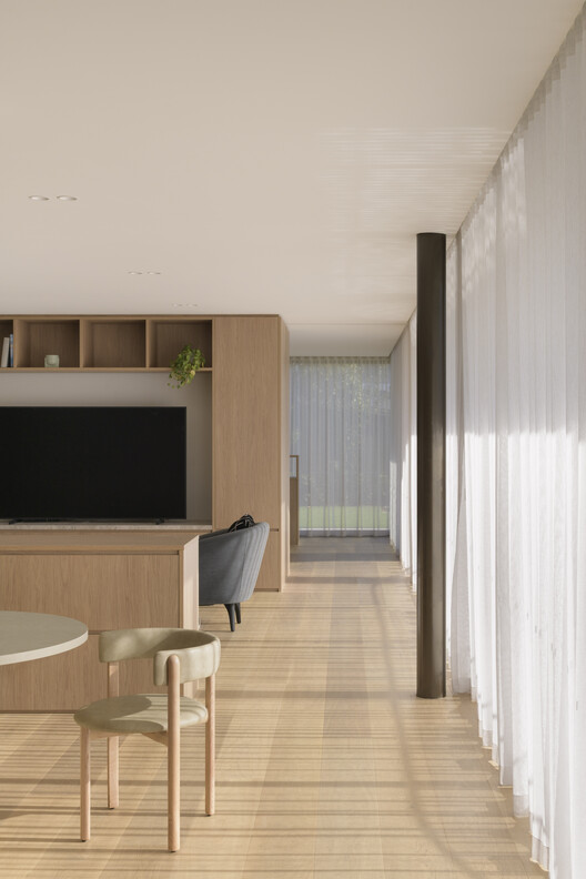 Gawler Crescent House / Ben Walker Architects - Interior Photography, Wood, Chair
